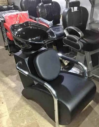 Salon chair Professional backwash unit|Integrated chair and sink