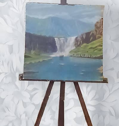 cotton canves frame  10 by 16 inch