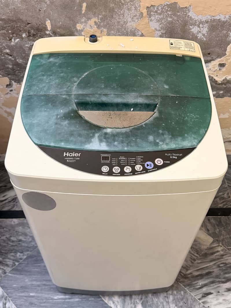 Haier automatic washing machine 0