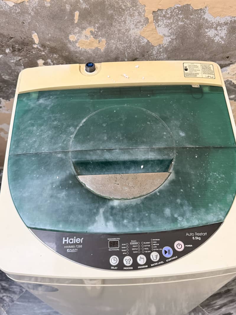 Haier automatic washing machine 5