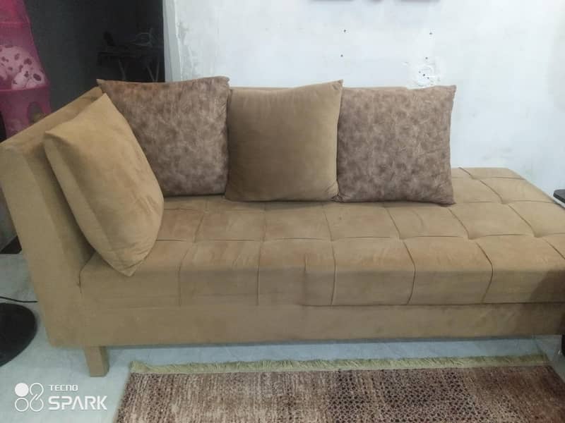 L Shape sofa 1