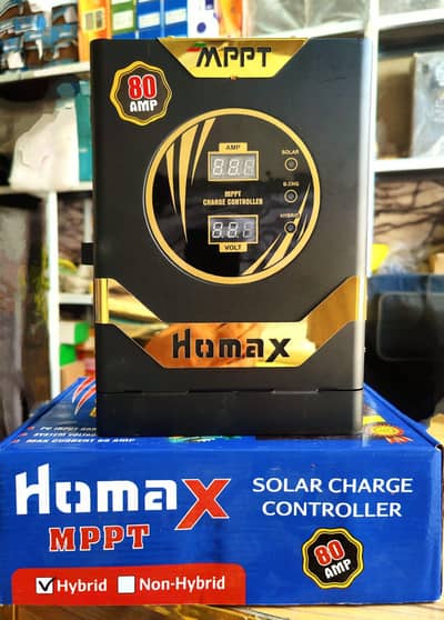 Mppt 80 ampere Homax 3 month warranty