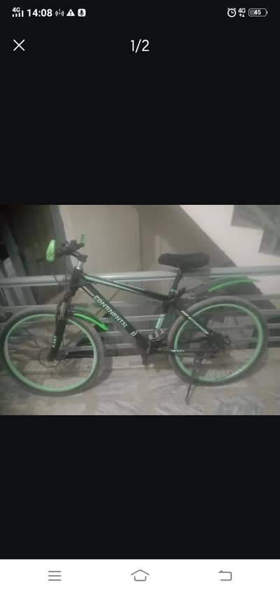 26 inch mountain cycle in excellent condition