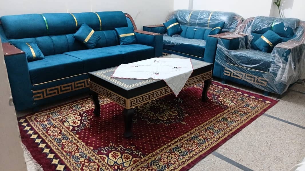 Sofa set & table 3