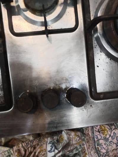 3 burner stove