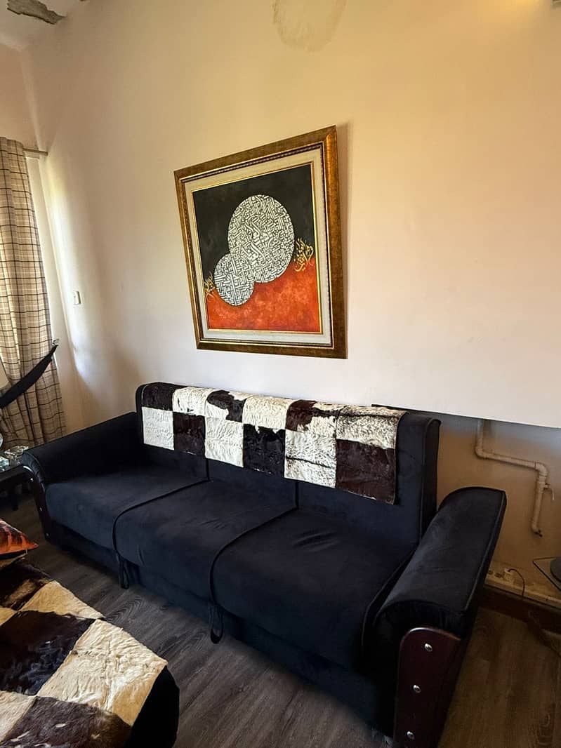 Black Sofa set 1