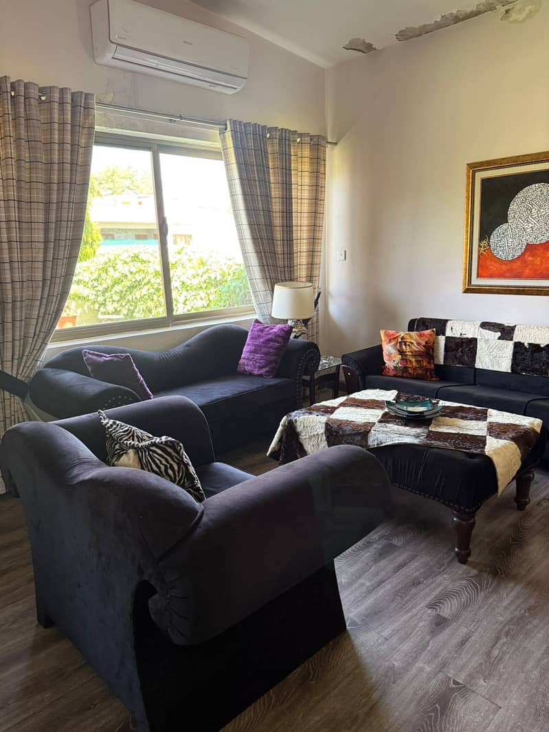 Black Sofa set 5