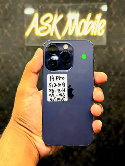 iPhone 14 Pro 512GB PTA Approved