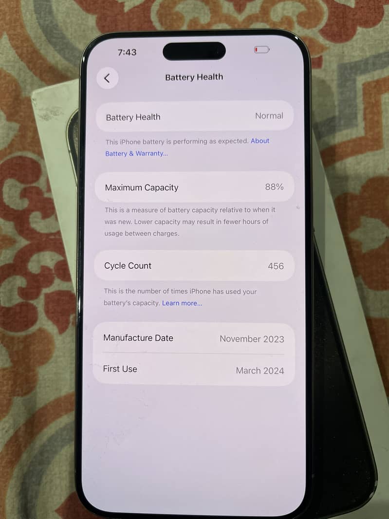 Iphone 15 pro max 8
