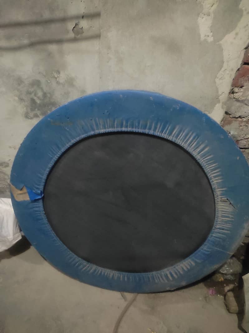 old trampoline 1