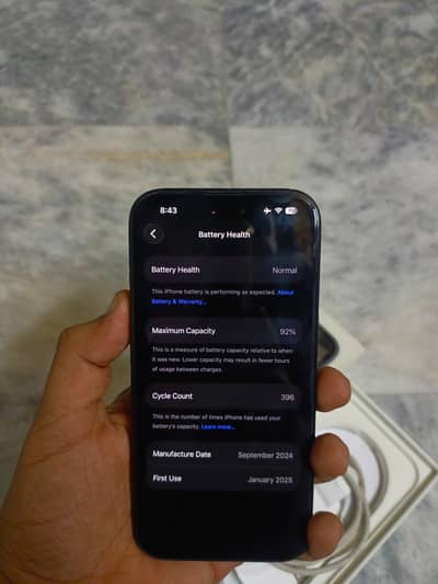 Iphone 16 128GB Factory Unlock | Non PTA | BH 92% | Water pack