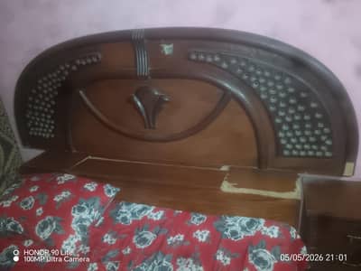 bed and said table