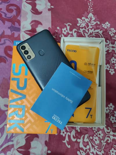 tecno spark 7 t new condition