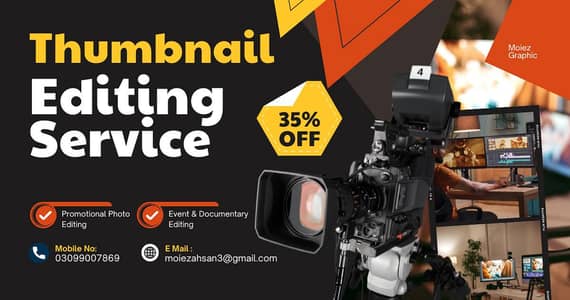 Thumbnail and Poster Making service