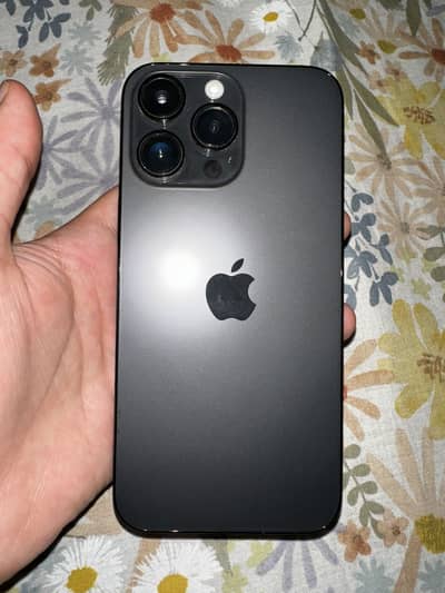 Iphone 14pro max jv with box in 9/10 condition