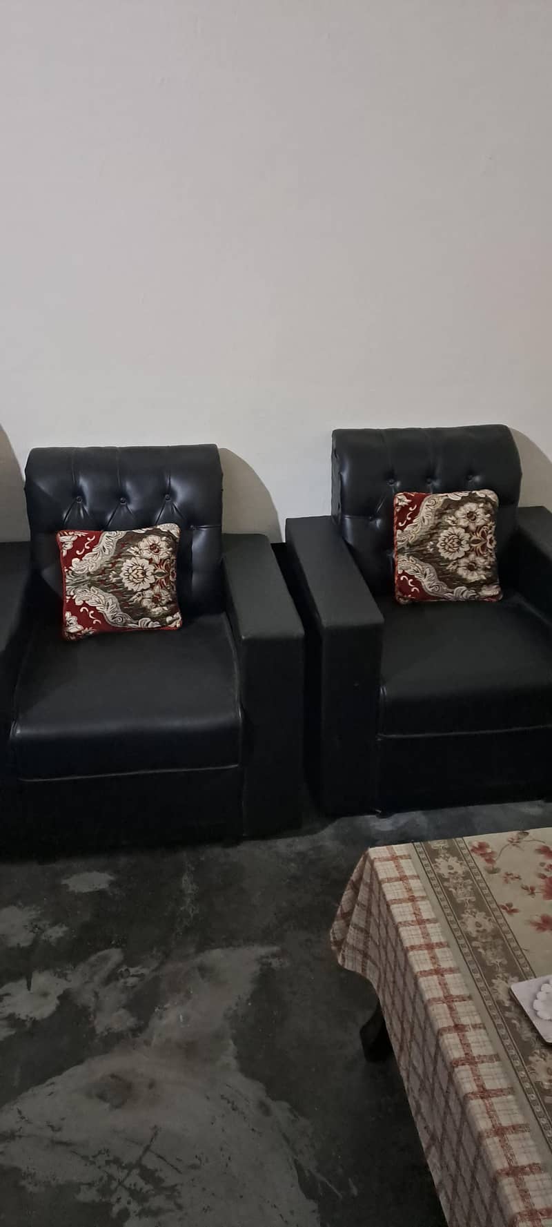complete bed set and sofa set, 2