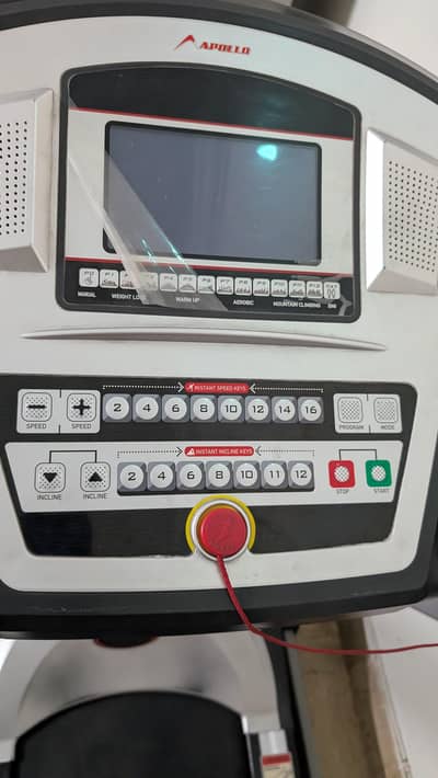 Professional Appolo Air 10i treadmill (2.5 hp) with incline