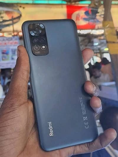 Redmi note 11 panel change and panel wranty 6.128. with complete box