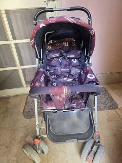 Baby Pram / Stroller – Excellent Condition | Lightweight & Foldable