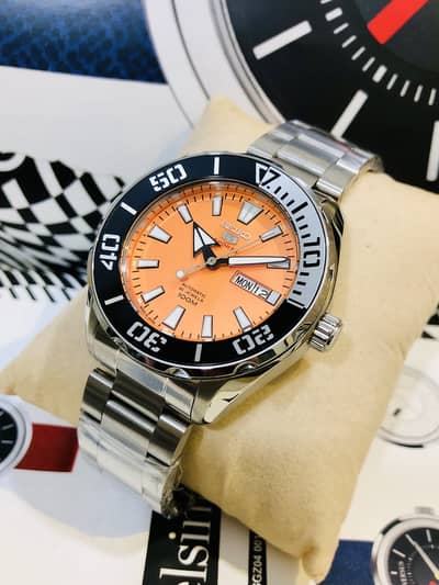 SEIKO SPORTS AUTOMATIC-ORIGINAL NEW WATCH-CITIZEN CASIO TISSOT OMAX