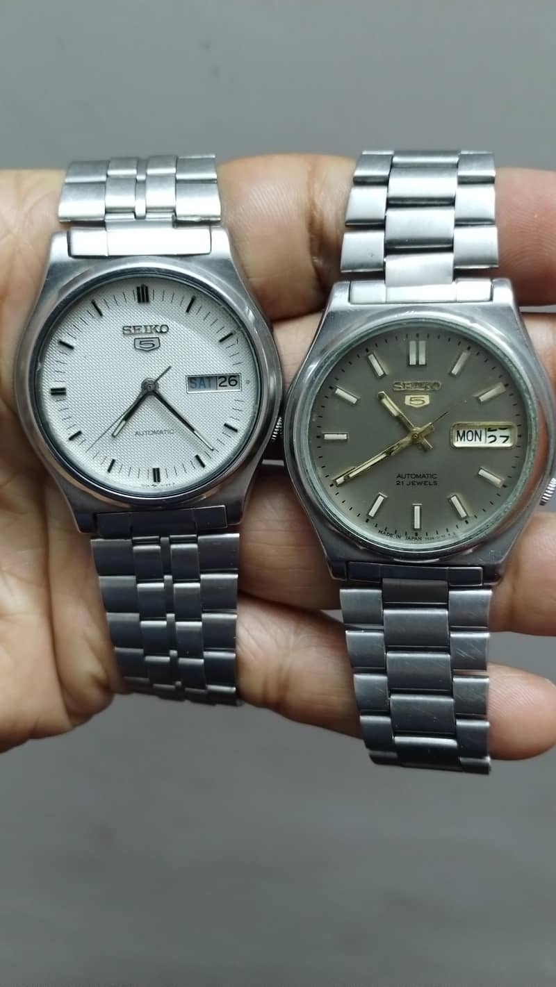 Seiko 5 automatic 7s26 model 0