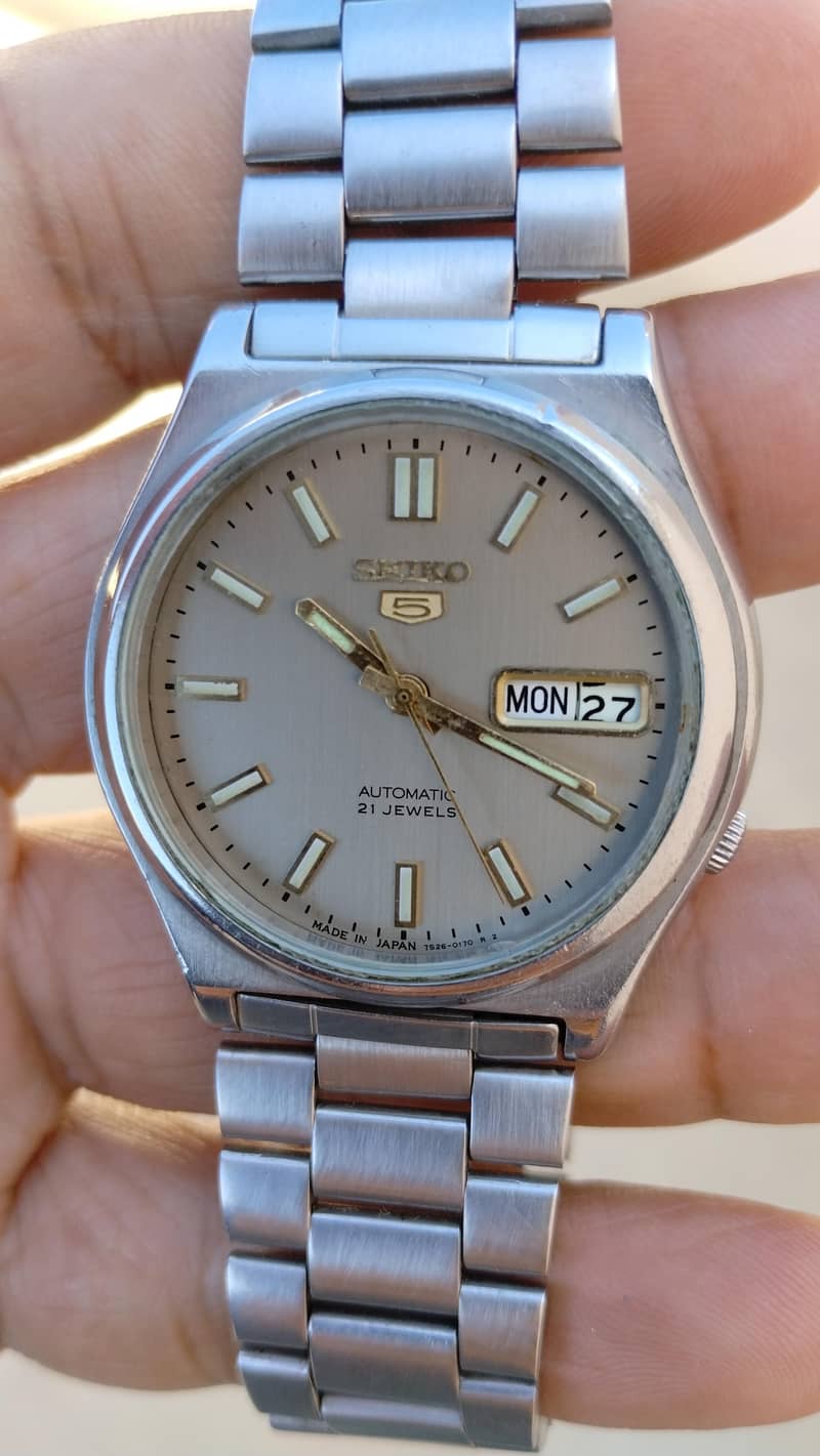 Seiko 5 automatic 7s26 model 5