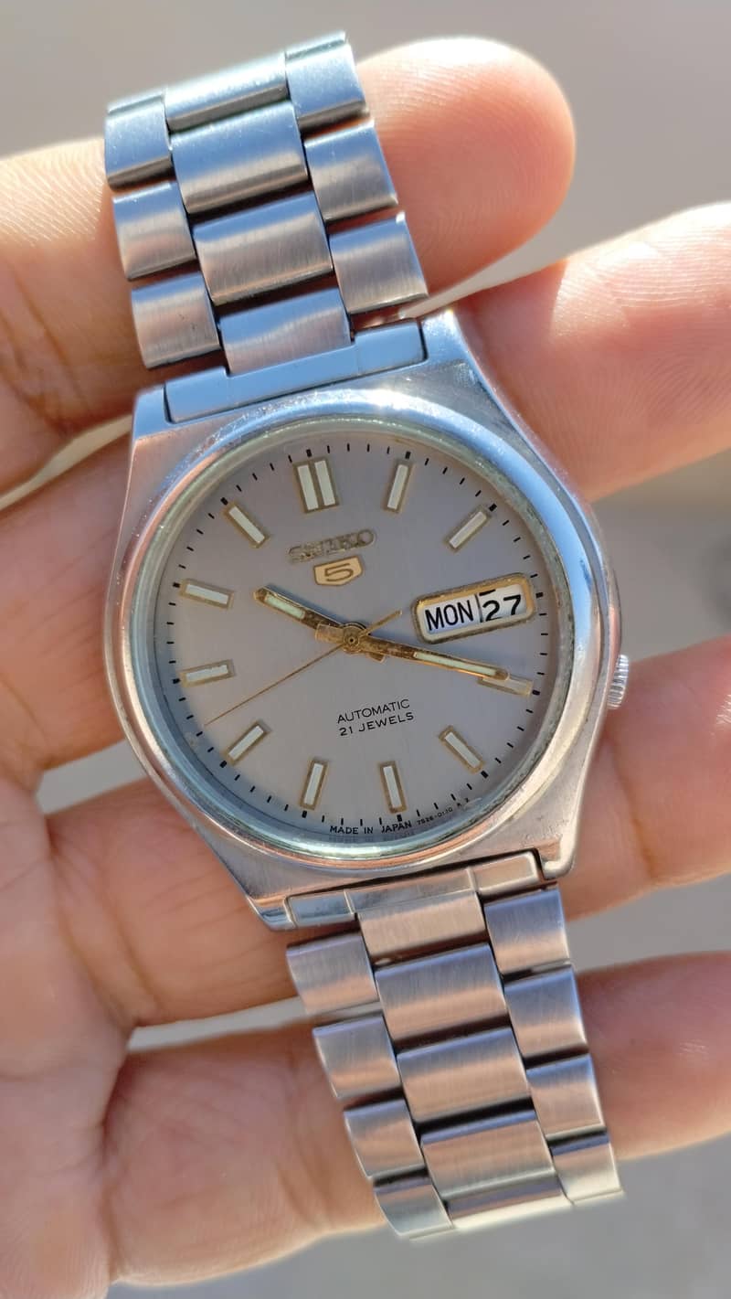 Seiko 5 automatic 7s26 model 6