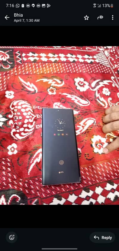 Samsung Galaxy note 10 plus 5g urgent sale
