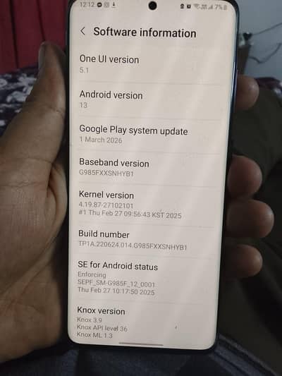 galaxy s20 plus  8gb ram, 128gb rom  Condition 9/10