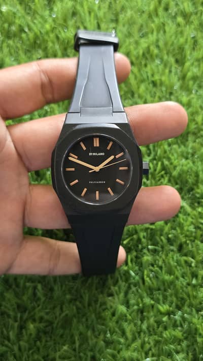 branded D1 melano polycarbon watch