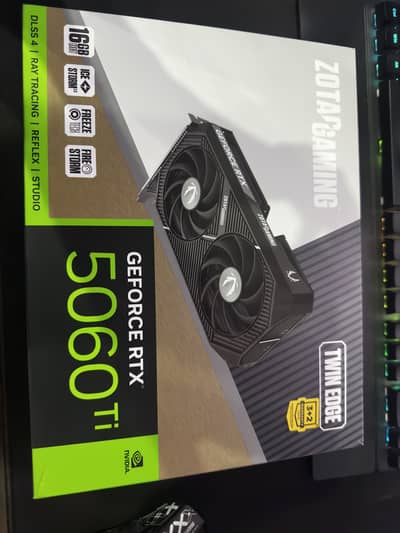ZOTAC RTX 5060 Ti 16GB – 1 Month Use, Like New