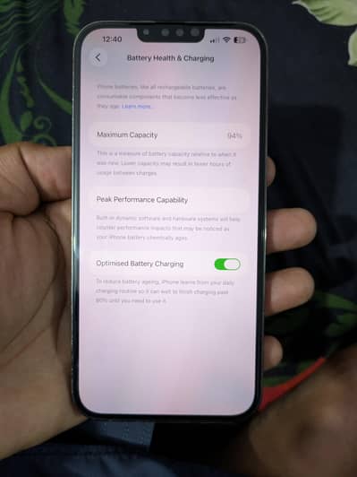 iPhone 13 Pro Max | 128GB | PTA Approved | 94% Battery Health