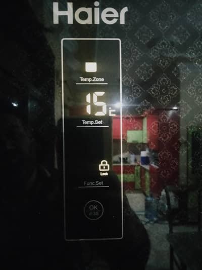 HAIER INVERTER REFRIGERATOR WITH DIGITAL TOUCH PENAL