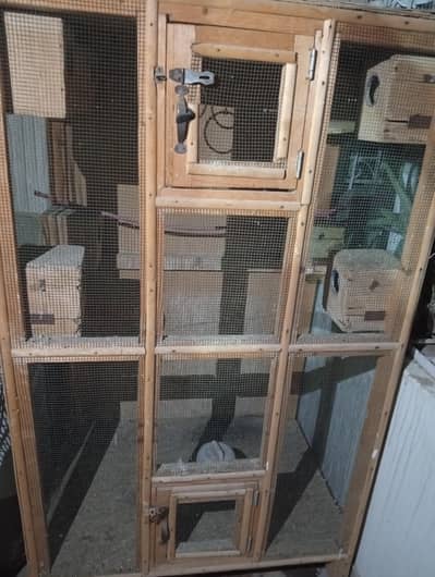 wooden big cage for sale