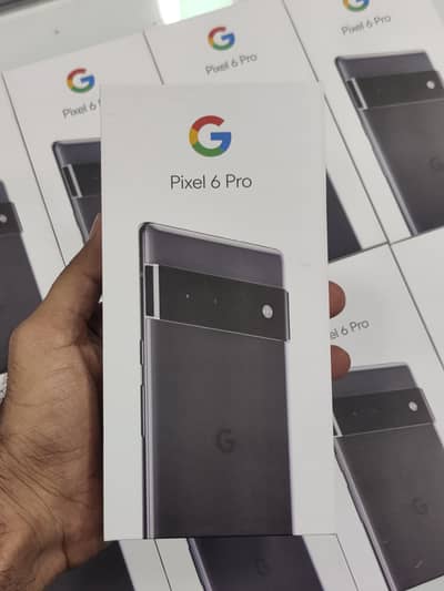 Google Pixel 6 Pro official PTA approved box pack 12/256