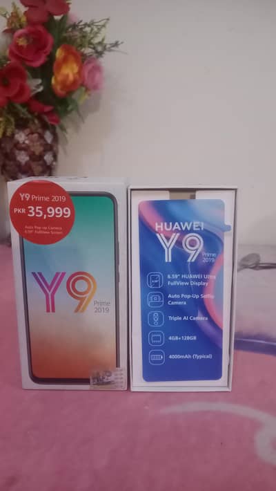 Huawei Y9 Prime 2019 - 4/128GB (Box & Charger)