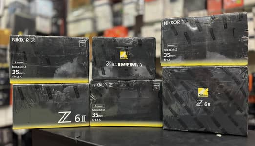 Nikon Z6II, Nikon ZR body, Nikon Z 35mm f/1.8S,Nikon Z 35mm f/1.4 lens