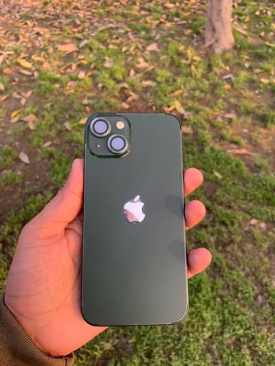 Iphone 13 jv green colour 92batery 128gb