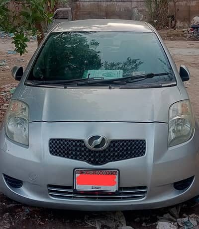 Toyota vitz push start 06\12
