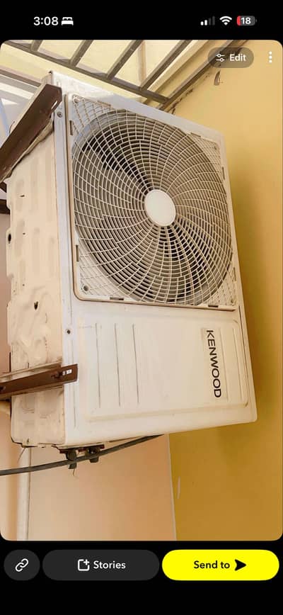 Condition new kenwood ac price 70k