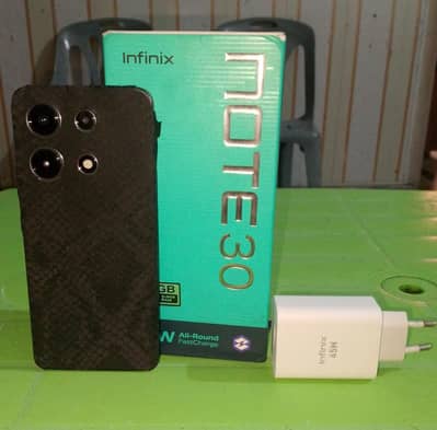 Infinix Note 30 (8/256GB) - Original BoxFull Box & 45W Charger