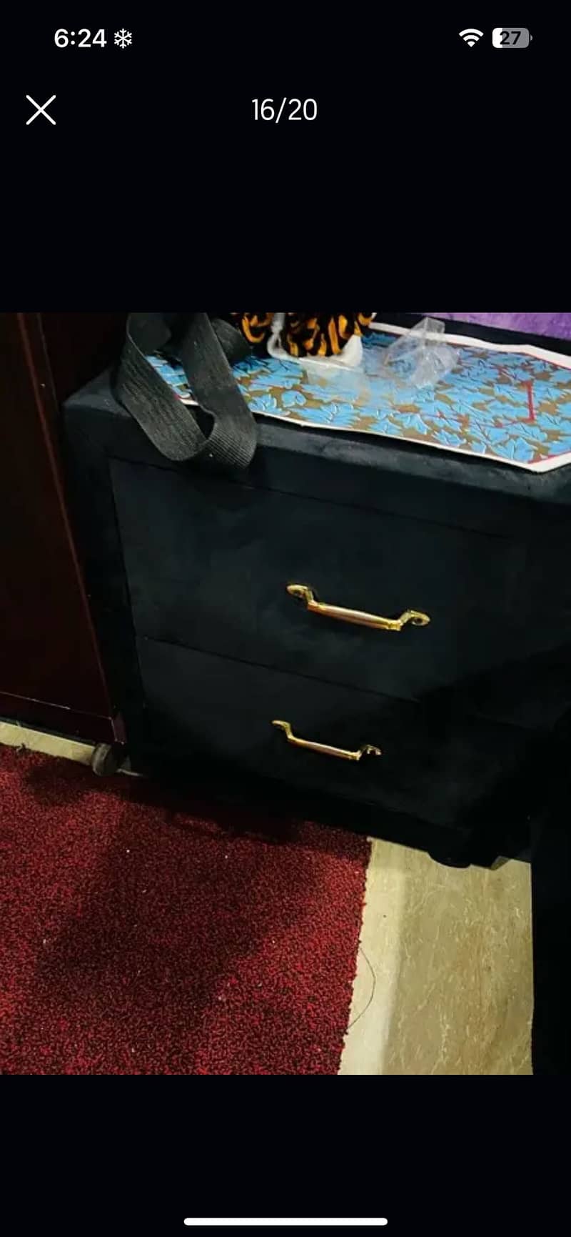 Velvet Bed set 1