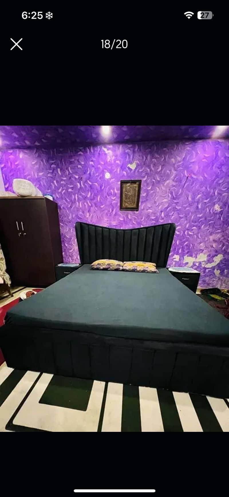 Velvet Bed set 8
