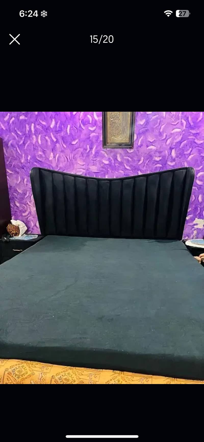 Velvet Bed set 14