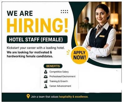 Hotel Spa job for females