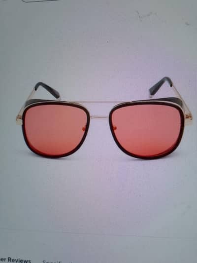 red classic sunglasses