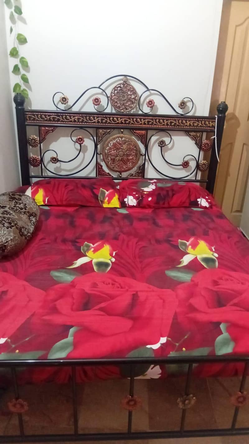 Iron Double Bed 1