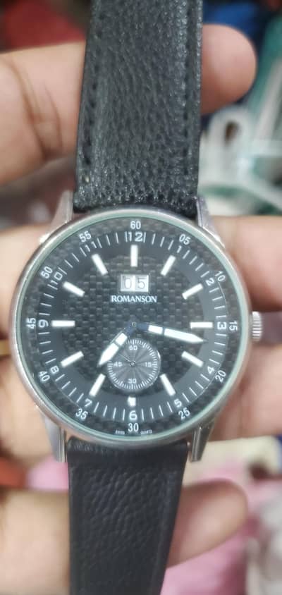 Romanson swiss quartz watch