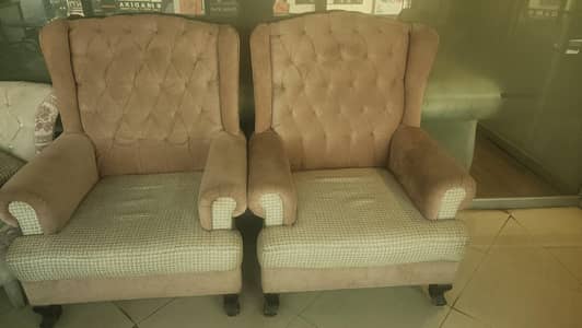 Elegant Wingback Chairs for Sale – Pair Deal 