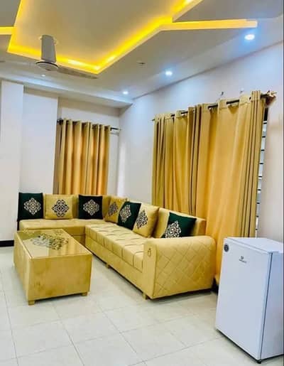 Flat for rent 1bed ROM full furnished apartments safe and scour 100%coupe allow
